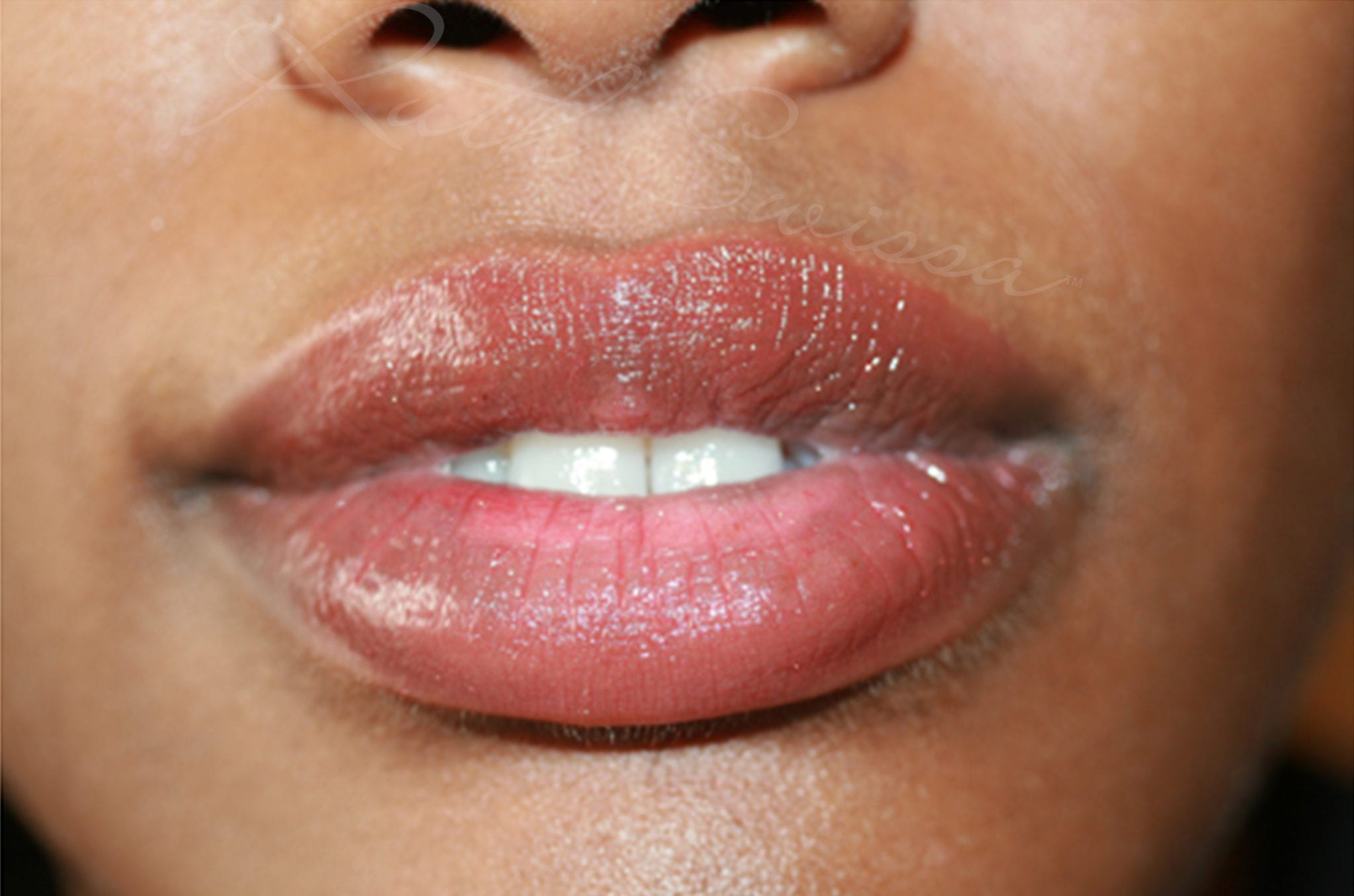 Designer lip tattoo dark permanent lips for size